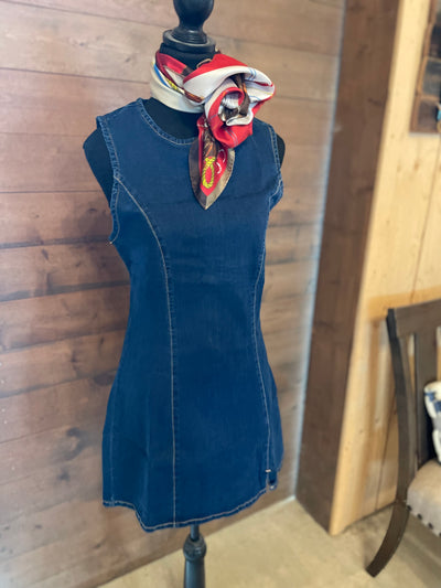 Denim dress