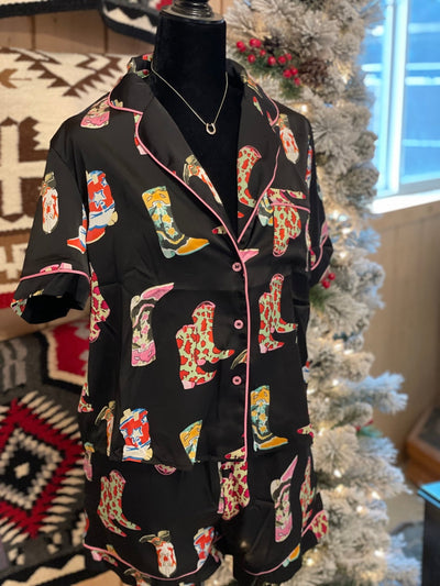 Cowgirl Print Pajamas - Bell Creek General Store