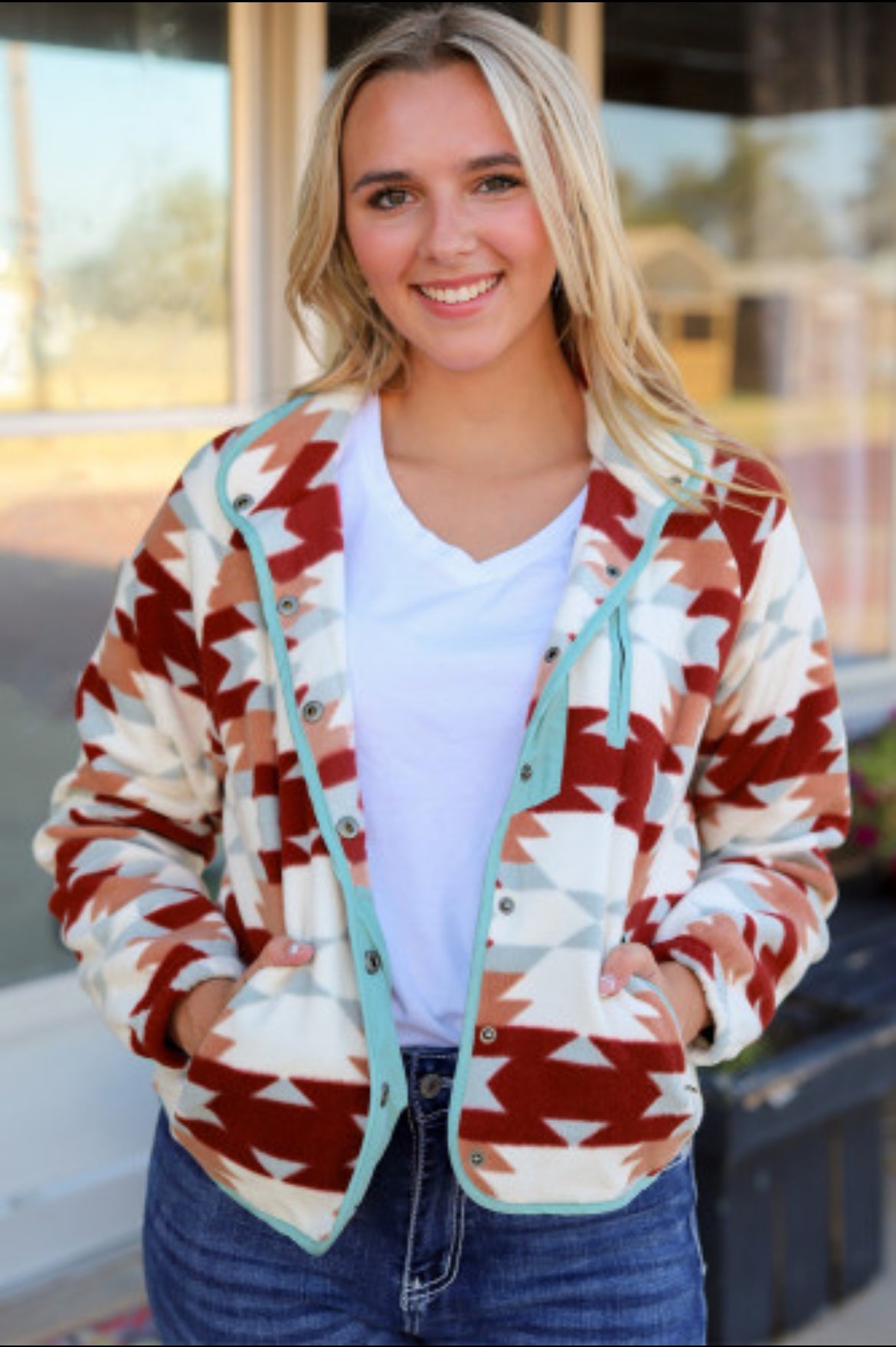 Cozy fleece button up - Bell Creek General Store