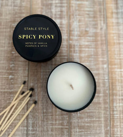 Spicy Pony Candle Tin - Bell Creek General Store