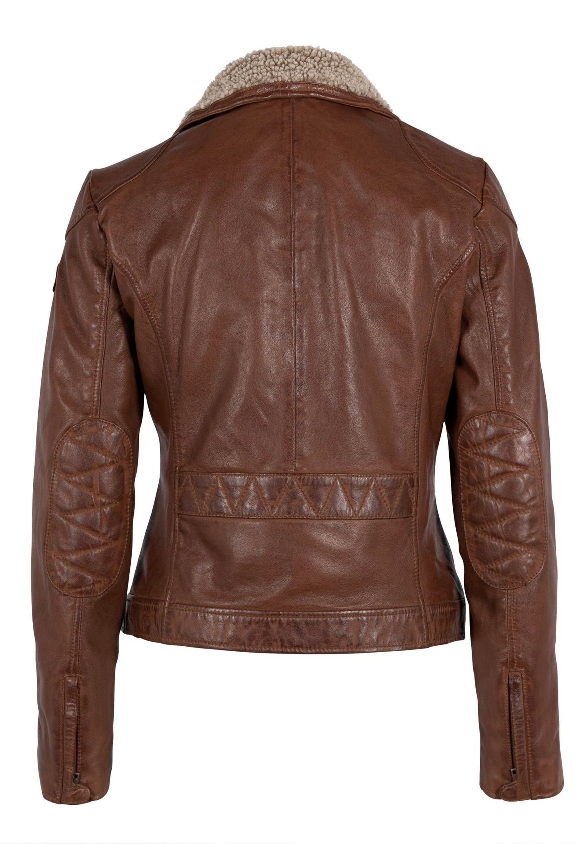 Copy of Jenja CF Leather Jacket, Cognac - Bell Creek General Store
