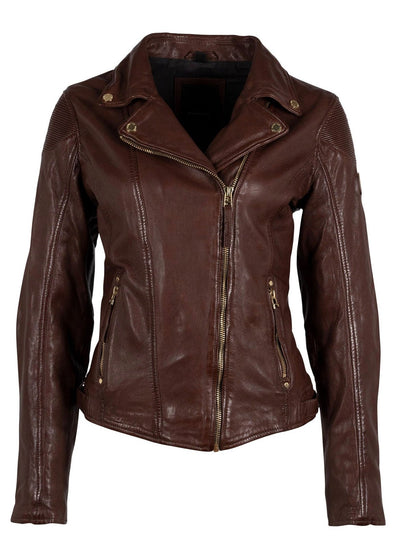 Raizel RF Leather Jacket, Cappuccino - Bell Creek General Store