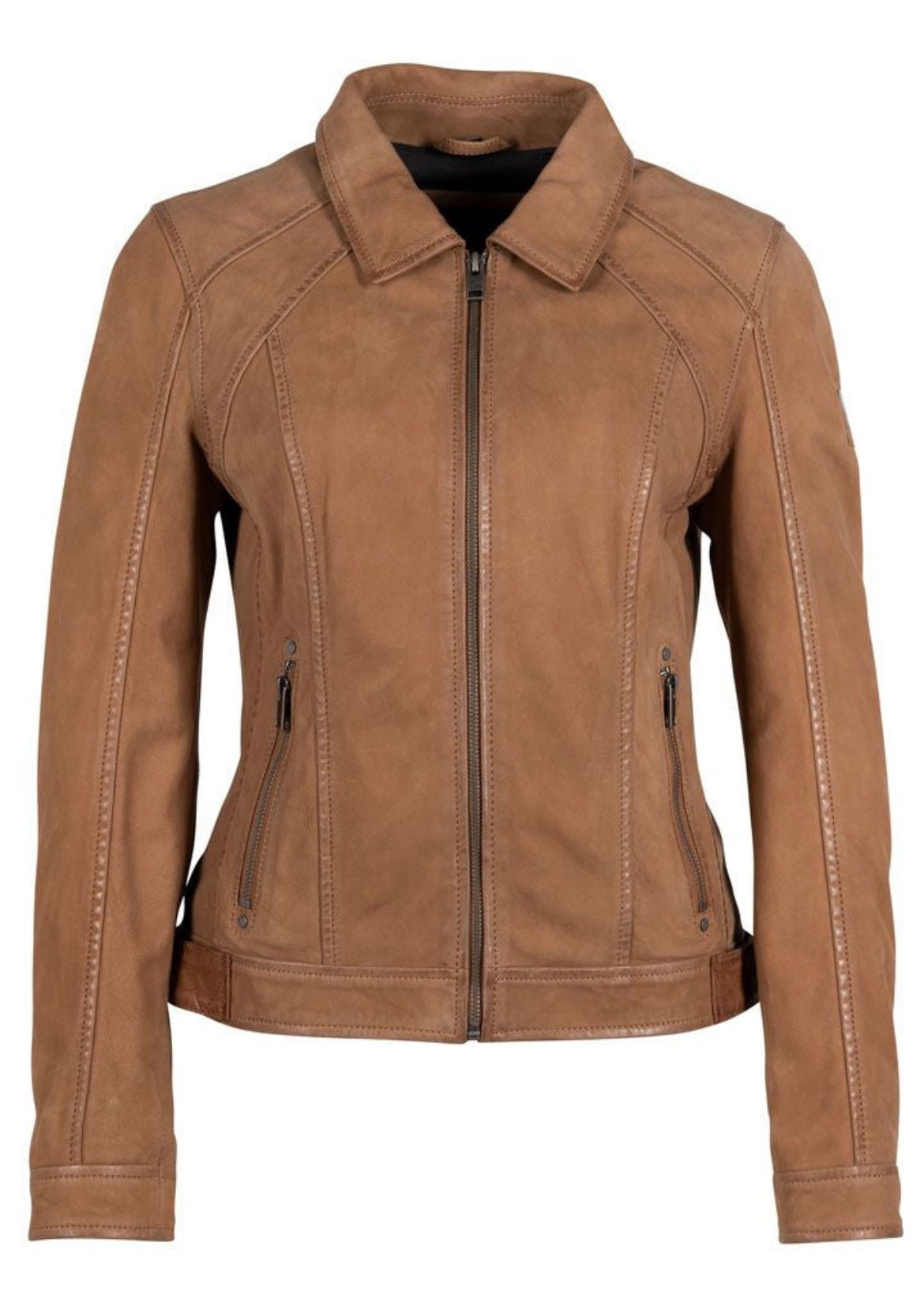 Sunny RF Leather Jacket in Cognac - Bell Creek General Store